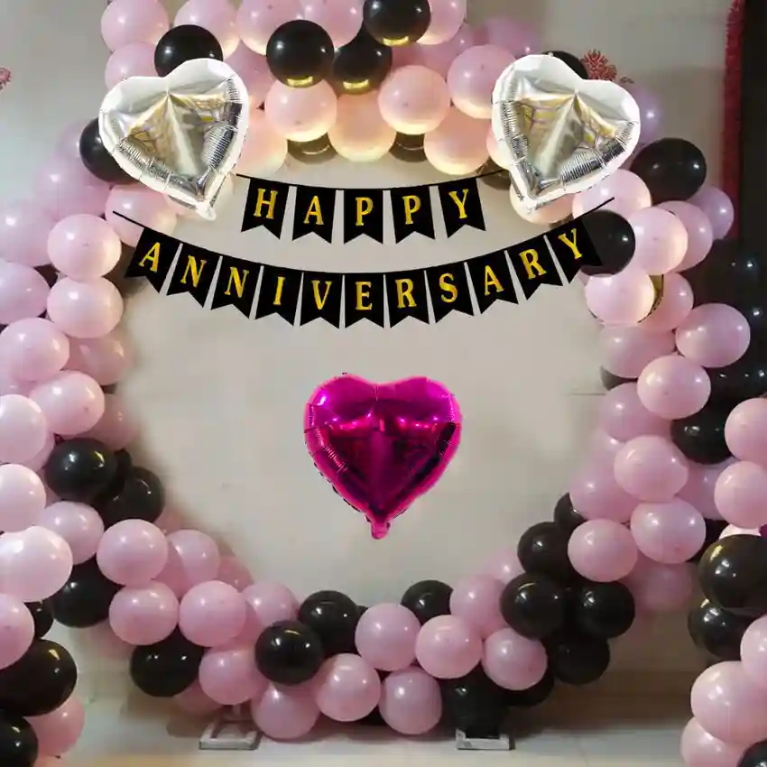 Modern Decor Design for a Wedding Anniversary